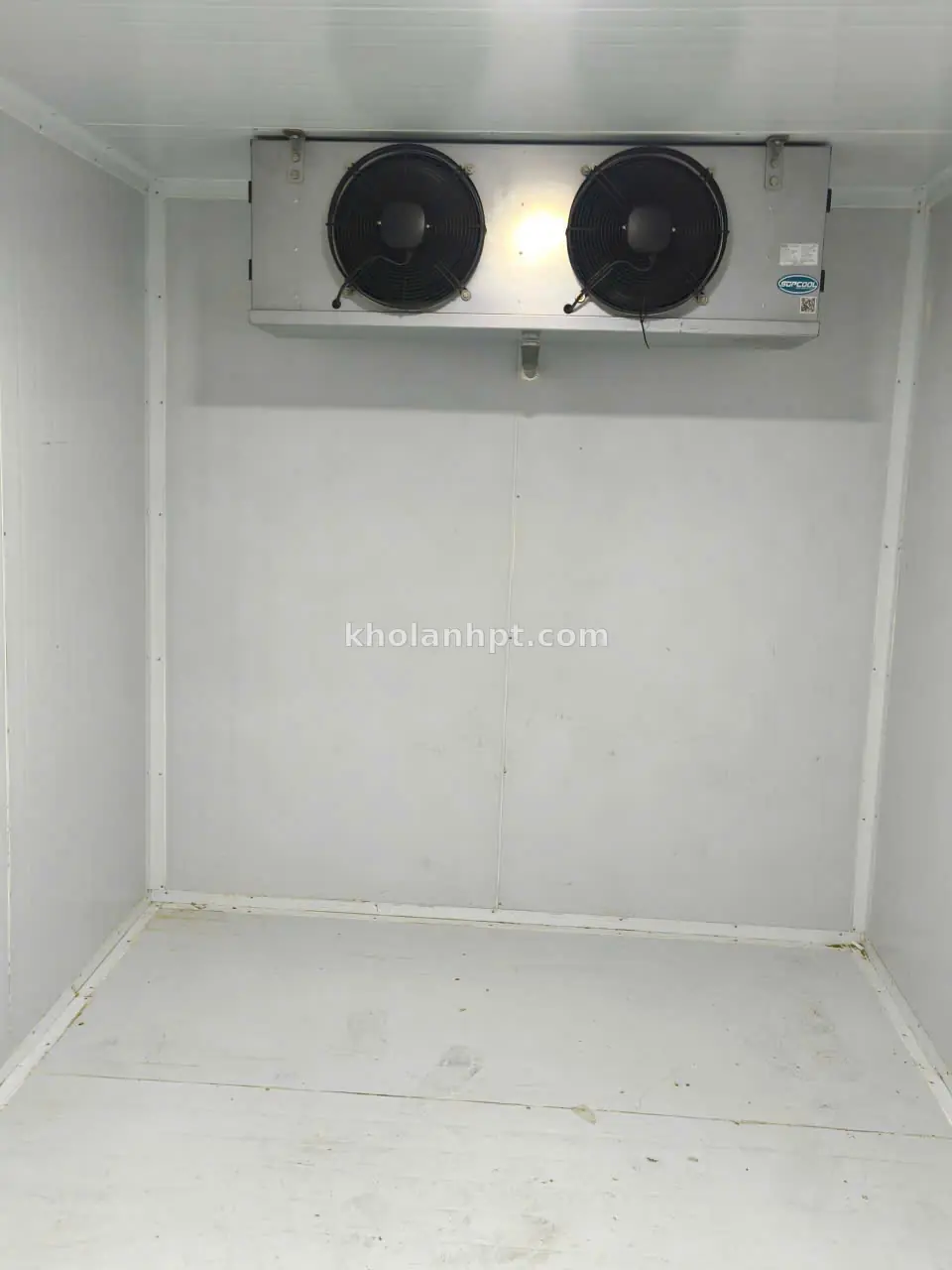 Kho lạnh mini sau khi hoàn thiện