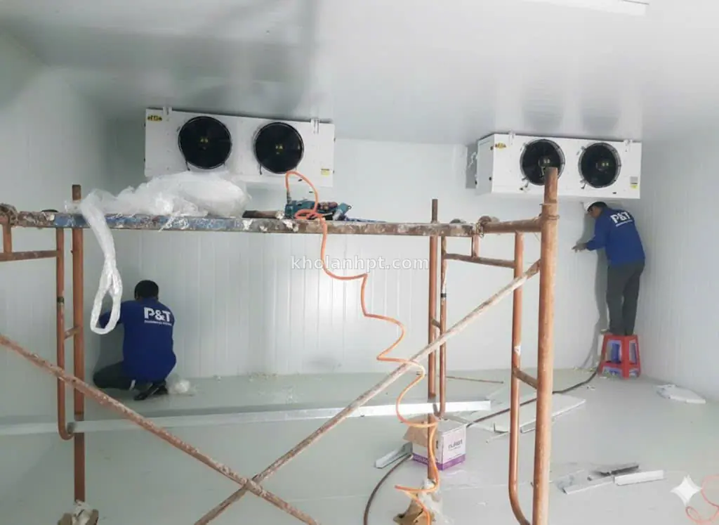 Thi công kho lạnh sầu riêng tại Đắk Lắk