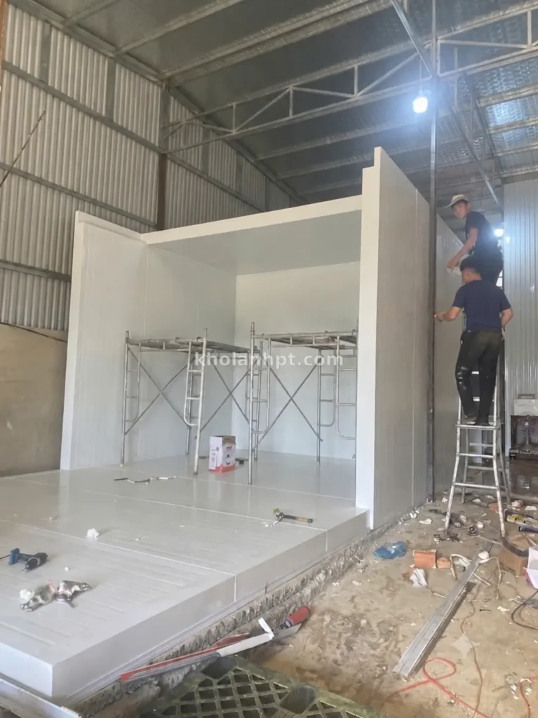 Lắp Kho Cấp Đông Nông Sản